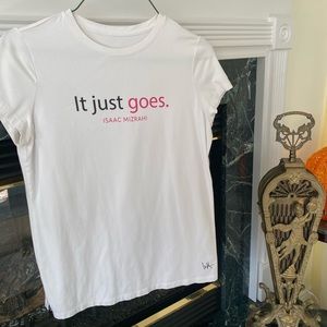 Isaac Mizrahi It Just Goes T-shirt